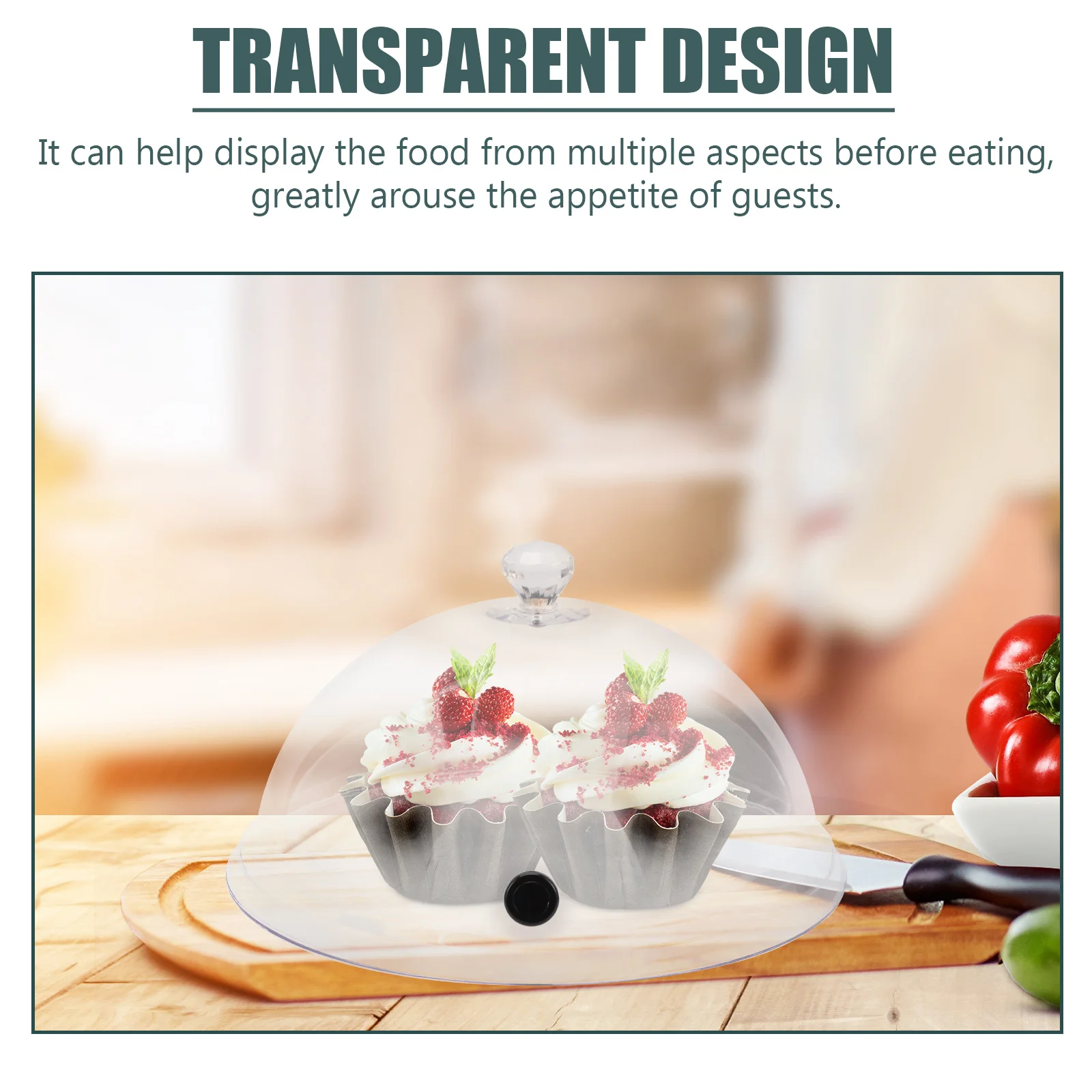 Haube, Rauchdeckel, Lebensmittelschutzabdeckung, Cheezeits-Abdeckungen, molekularer automatischer Rauch