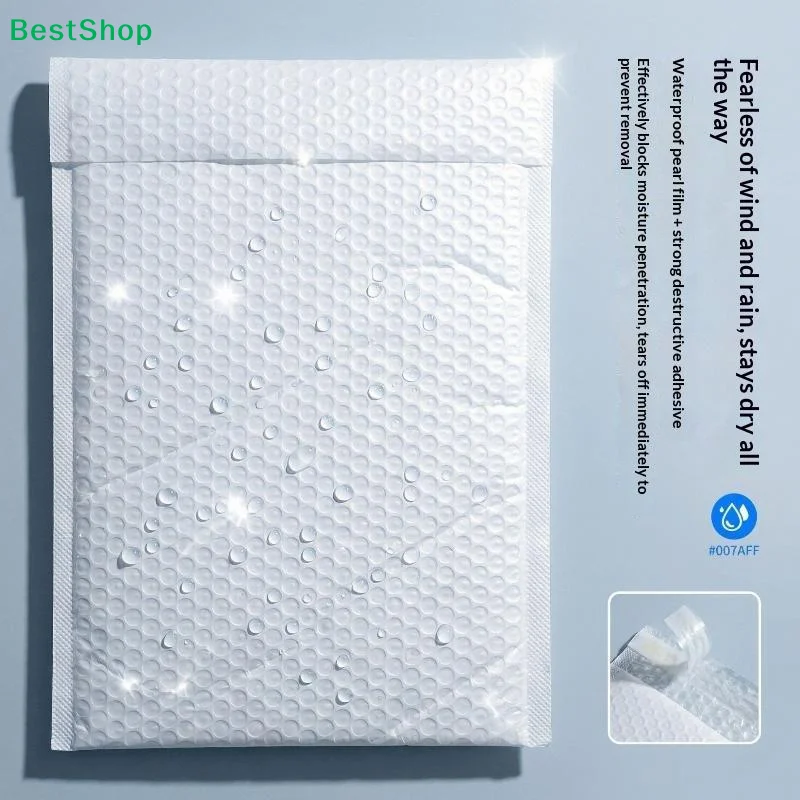 〔Q〕20PCS Waterproof Bubble Mailers Self Sealing Padded Envelopes, Shock Resistant Shipping Bubble Bags