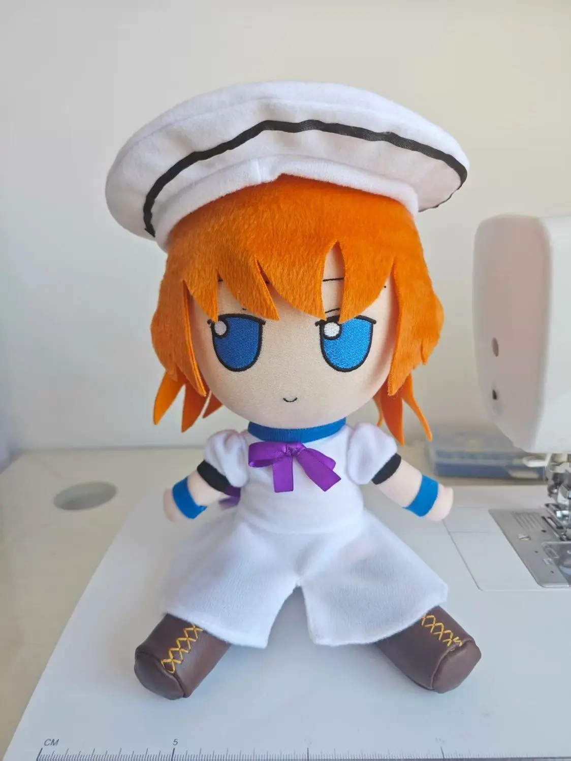 Anime Higurashi When They Cry Ryugu Rena  20CM Plush Idol Figure Dress Up Cute Fluffy Cotton Body Pillow Mascot Birthday Gifts view 4