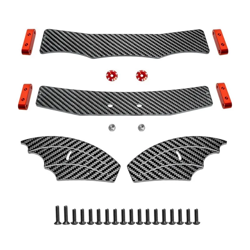 

MACH-RC Car Upgrade Tail Bracket Tail Wing Kit For ARRMA 1/8 TYPHON RC Car Upgrade Accessories