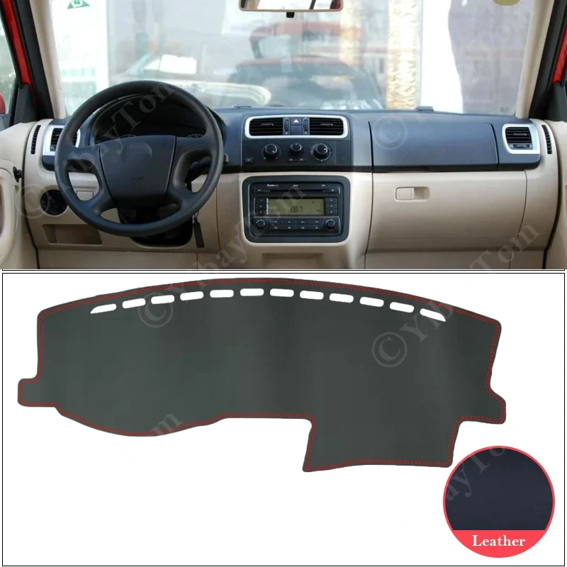 PU Leather for Skoda Fabia 2 5j 2007 ~ 2014 Dashboard Cover Protective Pad Car Accessories Dash Board Sunshade Carpet 2012 2013