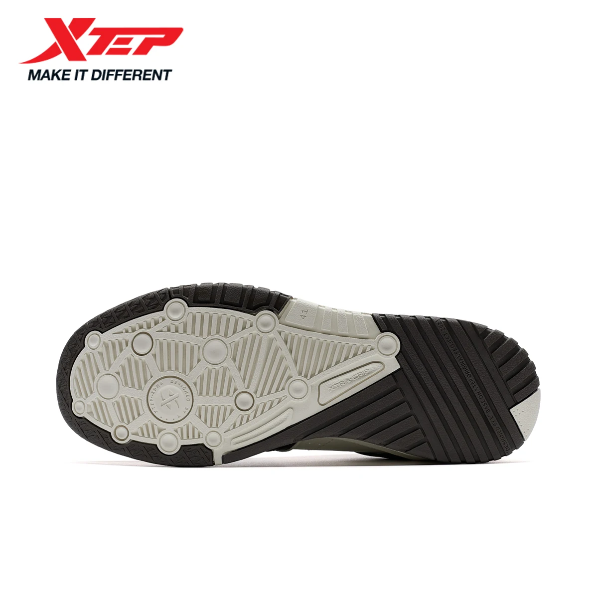 Xtep Sports Shoes For Men Fashion Thick Sole Comfortable Durability Cushion Leisure Outdoor Skateboarding Shoes 976319330009