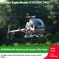 Schwarzer 300c Remote-Controlled Helicopter Hughes Simulation Six Channel Aircraft Model Gps Return Resembling A Real Helicopter