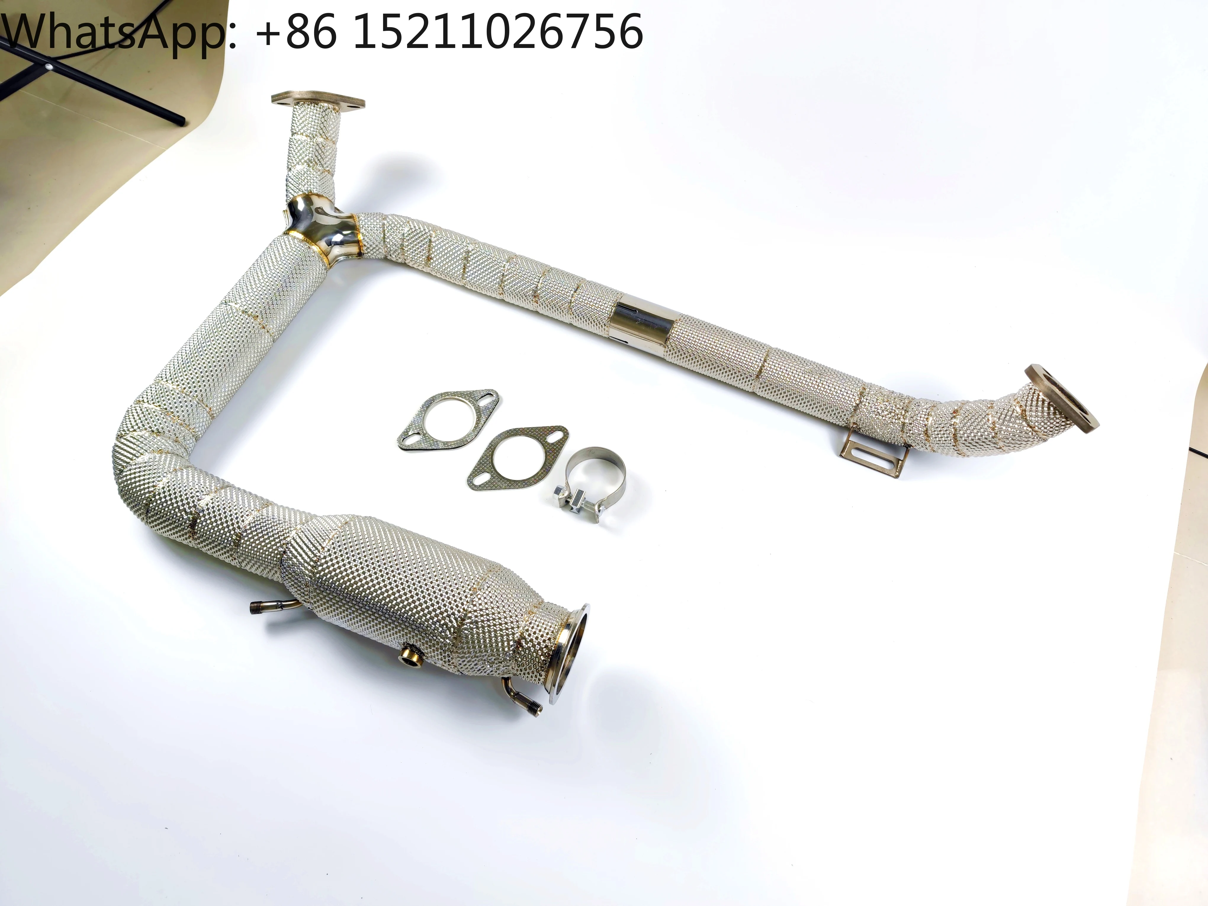 Contach Heatshield Downpipe for Porsche 718 Boxster Cayman Downpipe