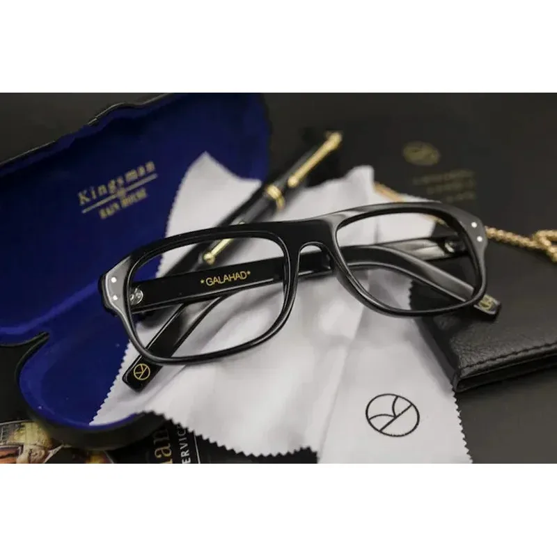 فيلم Kingsman الدائرة الذهبية الخدمة السرية تأثيري نظارات نظارات النظارات الشمسية قلادة كيرينغ دور اللعب الدعامة BH