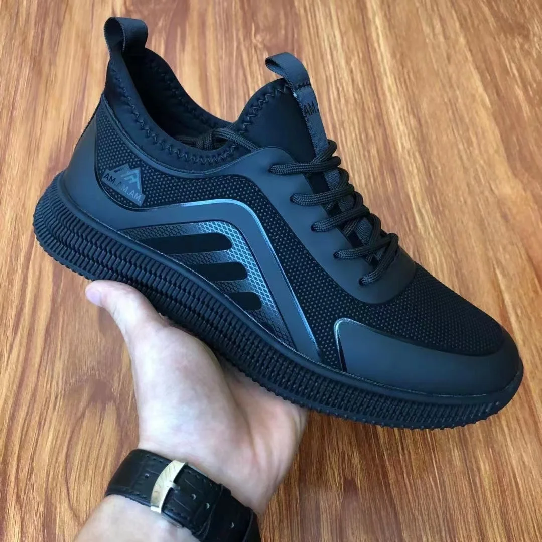 

plus Size 47 Running oes ex Casual Sneakers Leather Patchwork Spring 2023 PVC Outsole Sports Leisure Footwear
