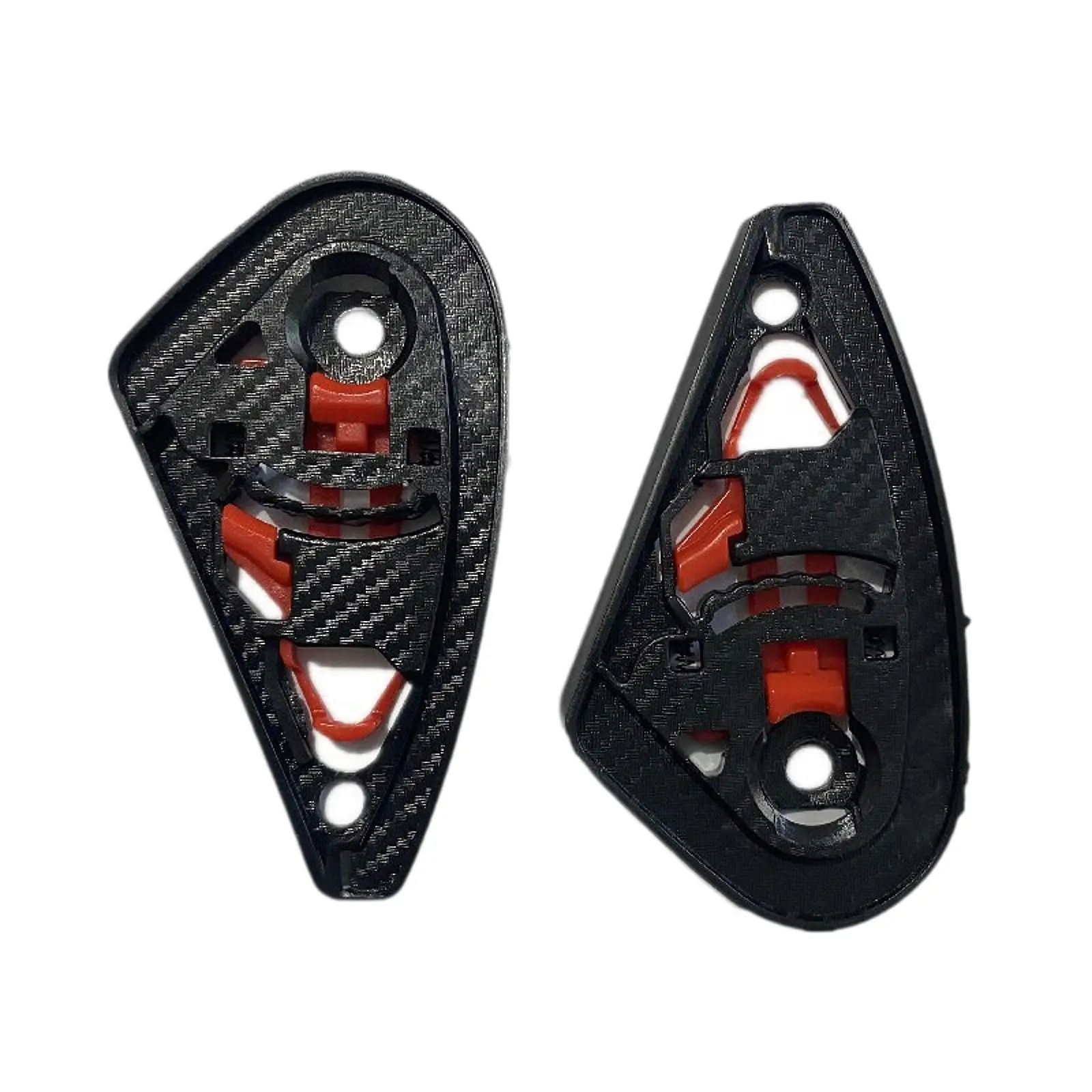 

2Pcs Helmet Shield Base Helmet Lens Base Motorbike Helmet Accessories Side Plate Replace Parts for GXT-358 Helmets Parts