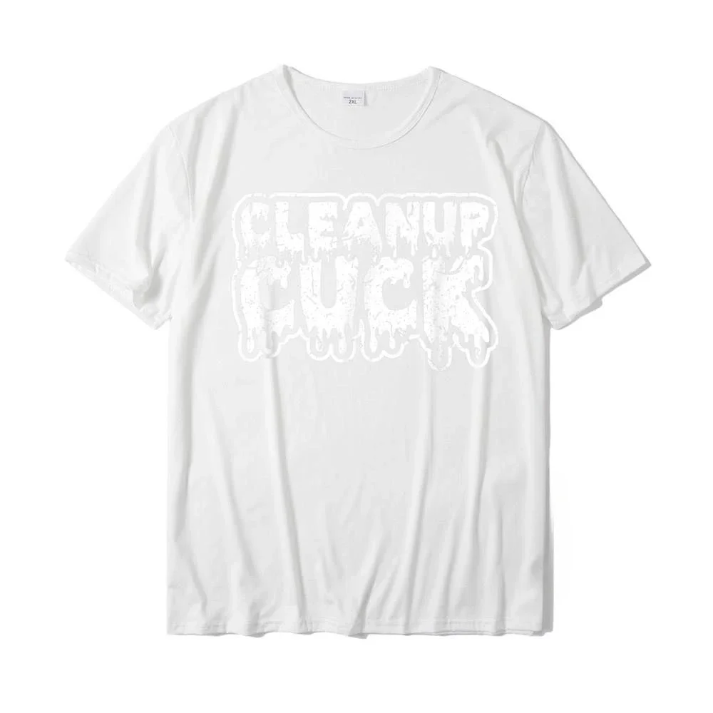 LE Cleanup Cuck Kinky Creampie Submissive Cuckold Boy Fetish T-Shirt Geek Men Tops Design New T Shirt Short Sleeve manga 2024