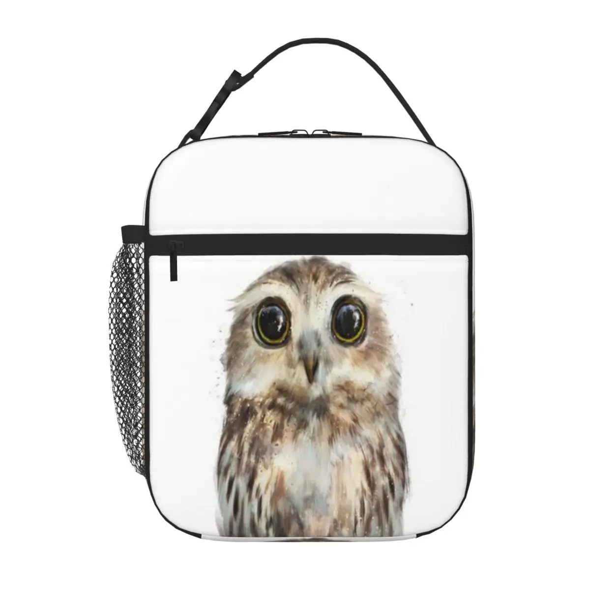 Bestselling Little Owl Insulated Inner Insulated Tote Beach Outing Student Lunch Bag