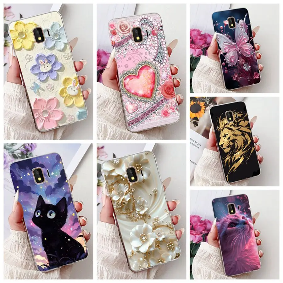 Dla Samsung Galaxy j2 Core Etui J260F J260G Miękkie silikonowe etui na telefon SamsungJ2 Pro j 2 Core 2018