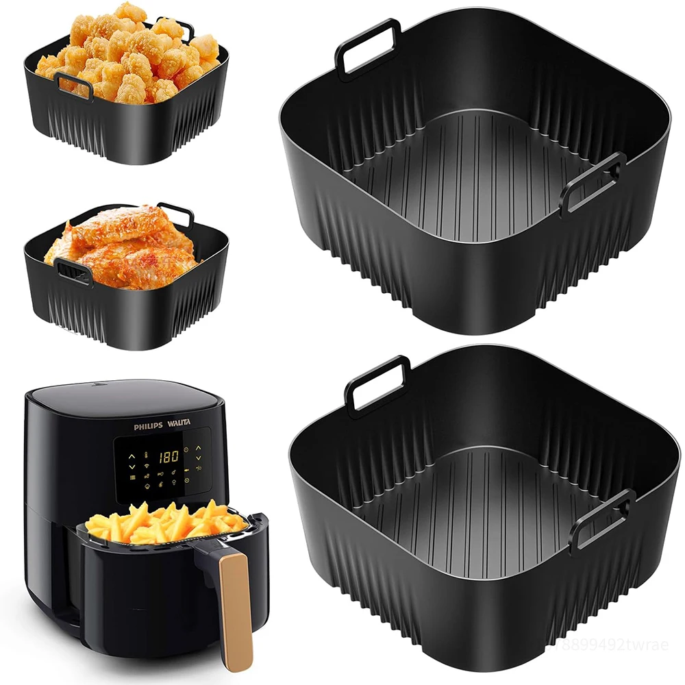 17 cm siliconen luchtfriteuse mal voor Philips Airfryer Series 2000 4.2L NA229/00 keukenaccessoires 4-5L Airfryer compatibiliteit