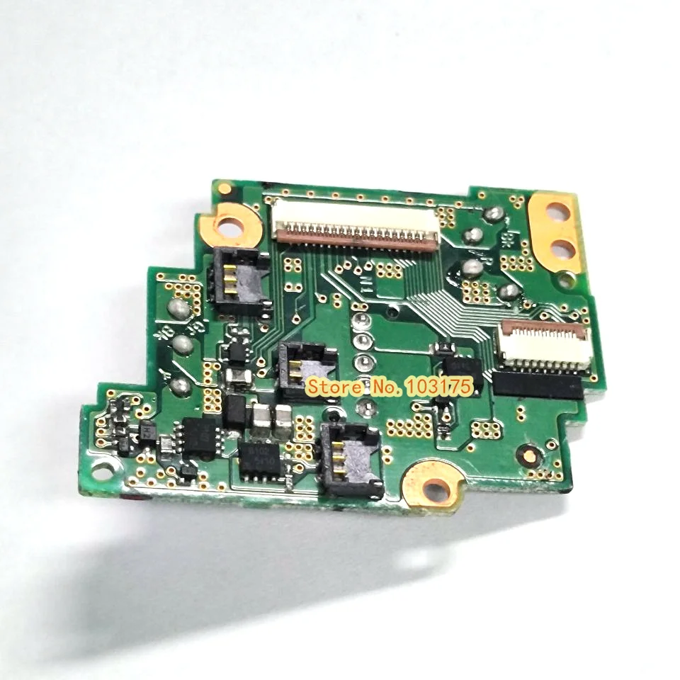 Alimentazione CC inferiore originale accanto alla scheda principale PCB per la scheda madre della parte di riparazione sostitutiva della fotocamera Nikon D7200