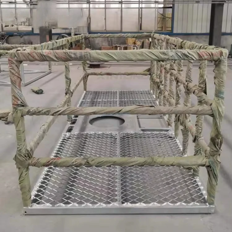 Lichtgewicht led-schijnwerperpaal met hoge mast en motor, hoge mastpaal