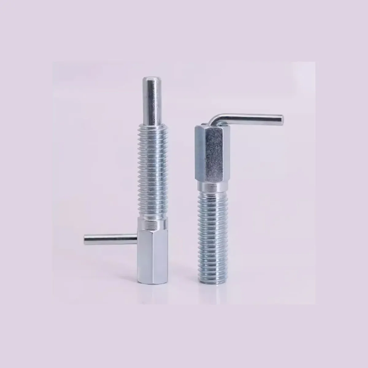 Knob Plunger With L-Shaped Indexing Pin/Spring Safety Fixed Position Stop Pin M6M8M10M12M16