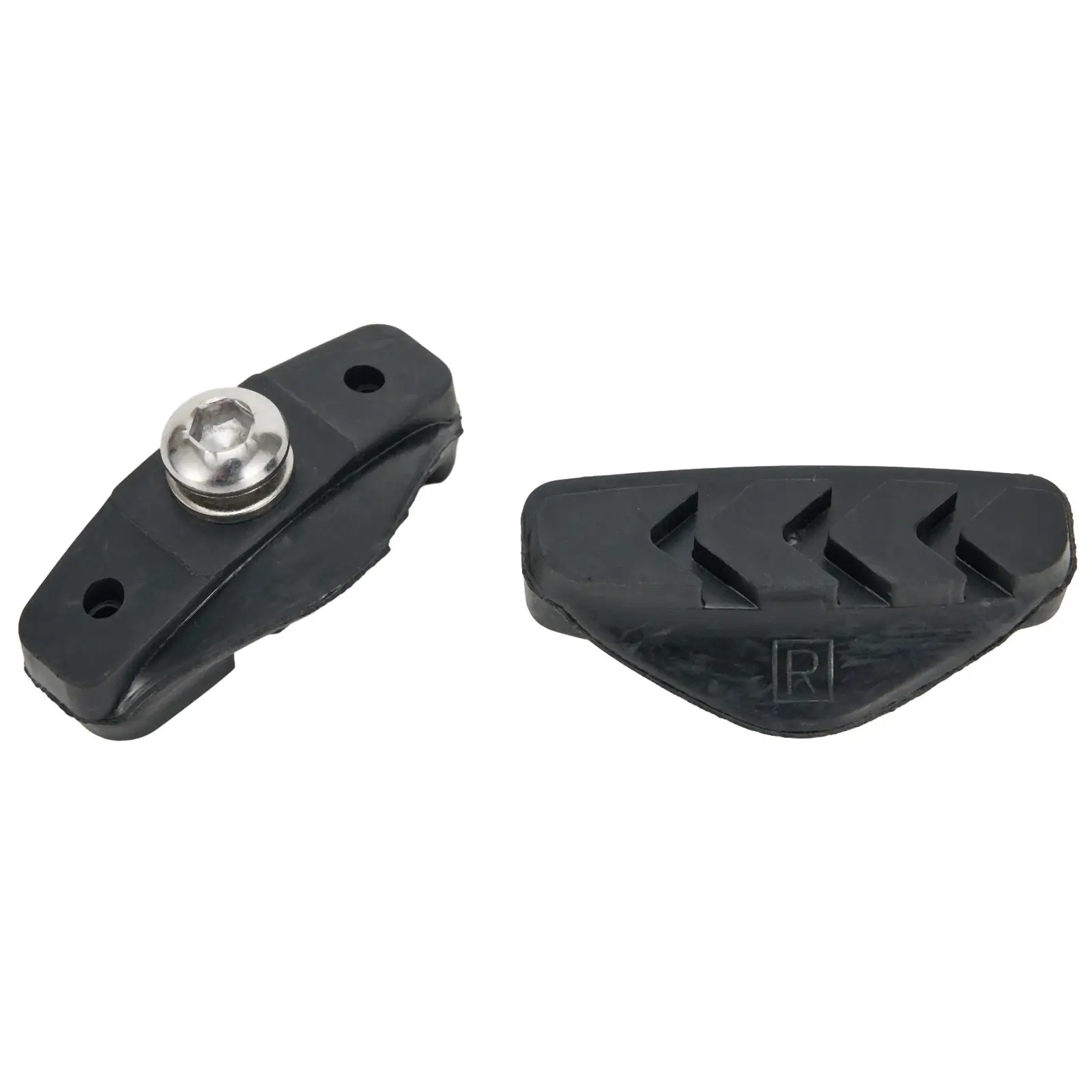 Noise Free Road Bike C Brake Pads Soft Rubber Material, Perfect Fit for C Brake Calipers 48 5g Weight (1 Pair)