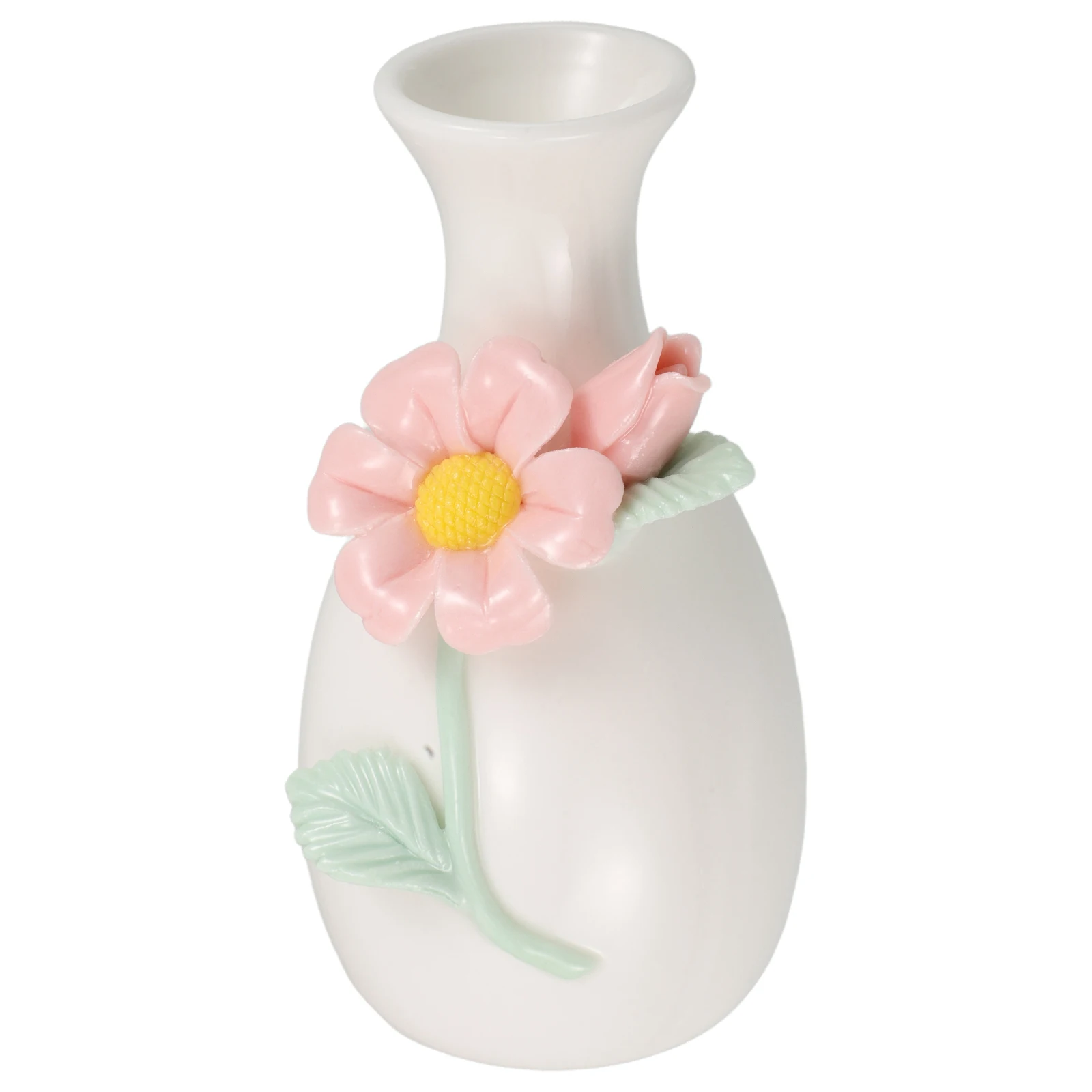 

RV Vase Flower Arrangement Ceramic Planter Holder Cute Flowerpot Decorative Vase Floral Bouquet Camping Hike
