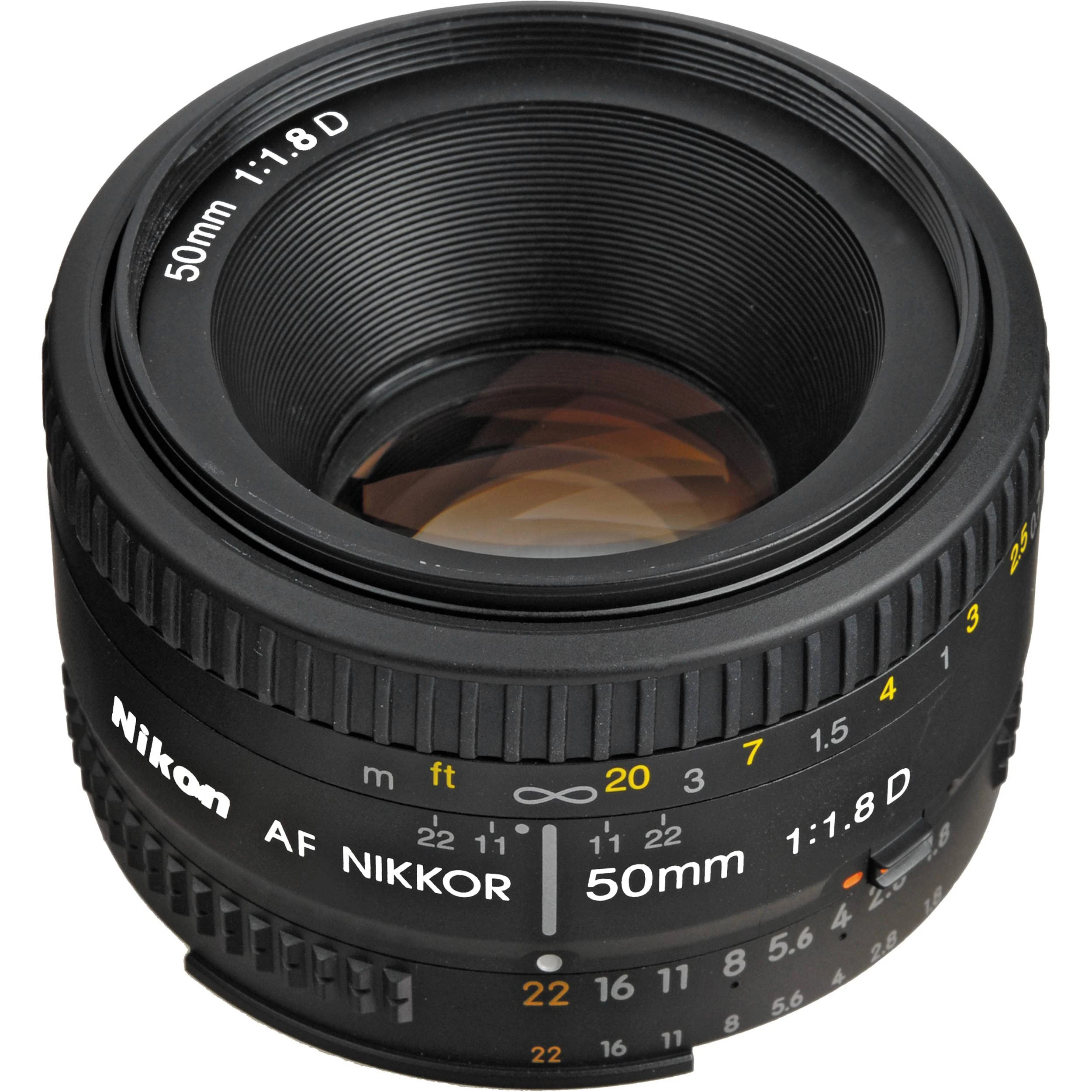 Nikon AF FX NIKKOR 50mm f/1.8D Lens for Nikon DSLR Cameras