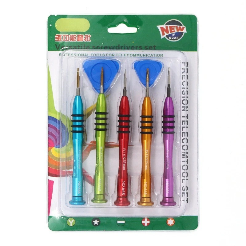 Portable Precision Screwdriver Kit with Pry Tools for IPhone, Android and Electronics Repair