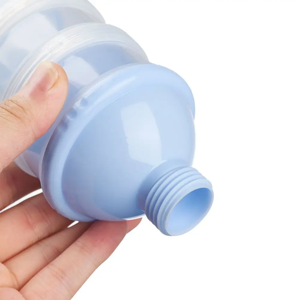 Travel Feeding 4 Layers milk powder container  milk bottle food storage box Formula dispenser