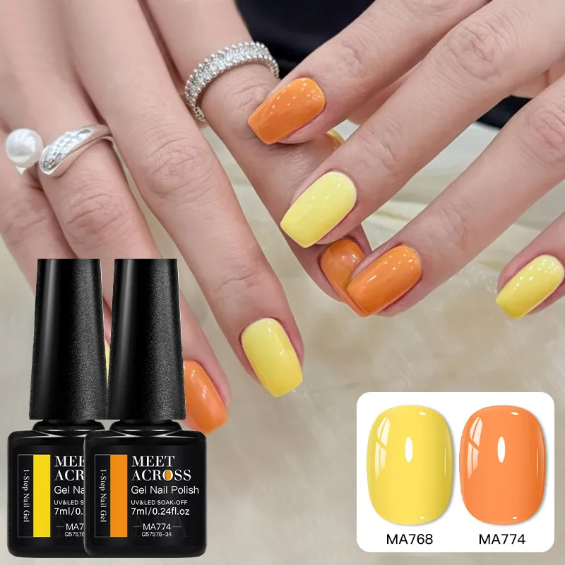 قطعتان من طلاء جل الأظافر باللون الأسود والأبيض، مجموعات متعددة الألوان، زينة فنية للأظافر DIY لتصميم أظافر الأظافر يدوم طويلاً