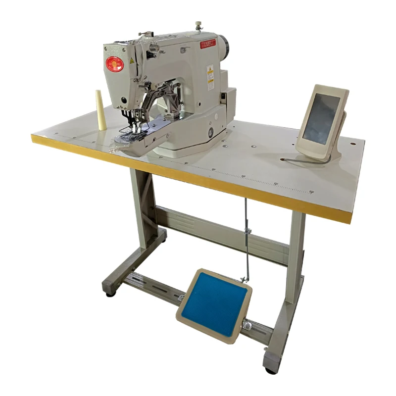 High Speed Electronic Bartacking Machine Industrial Sewing Machine 430D Computer Programmable