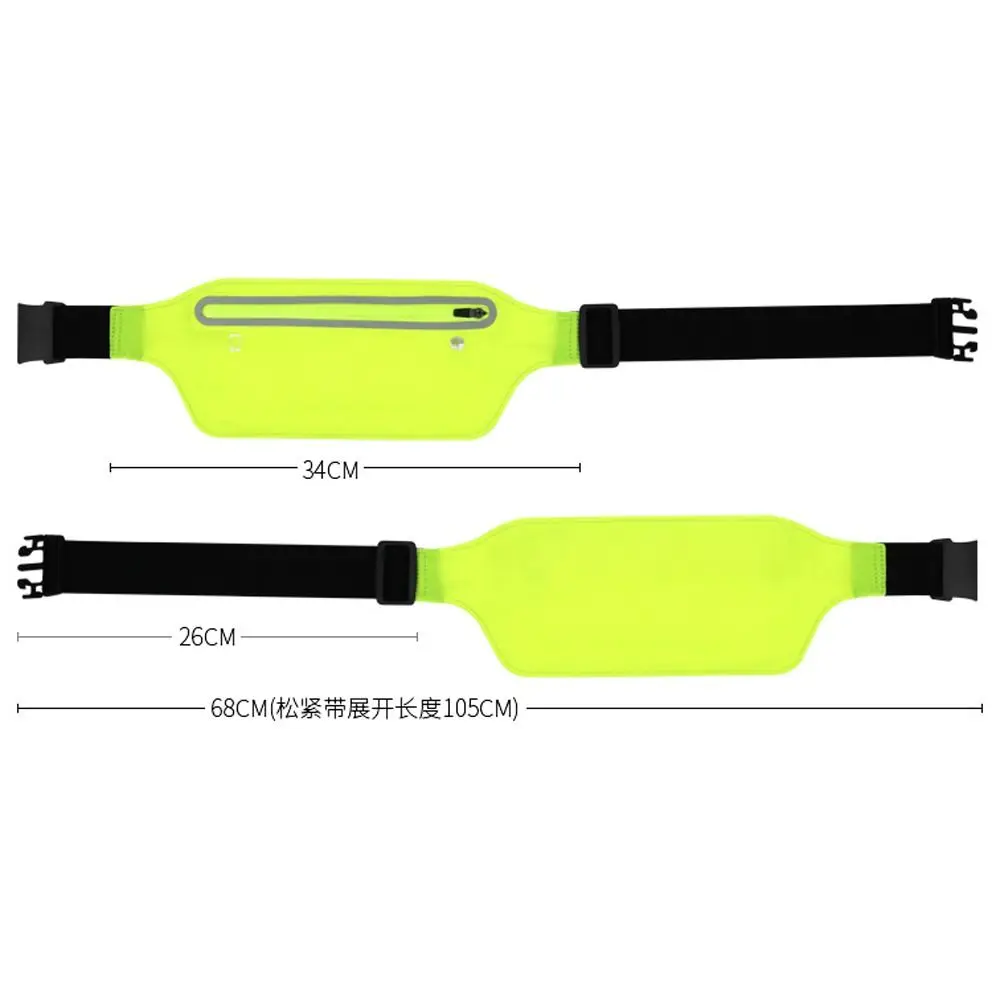 Accessories Invisible Mobile Phone Bag Close Fitting Waist Pack Gym Waist Bag Belt Bag Sports Waist Pack Hidden Security Wallet