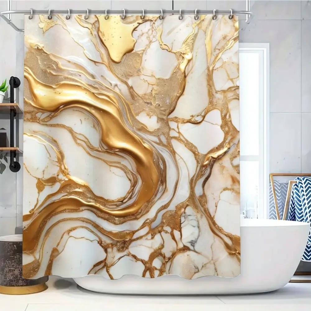 Waterproof Polyester Bath Curtain Cute Cat Feast Design Modern Bathroom Decor Cartoon Privacy Divider Screen Partition