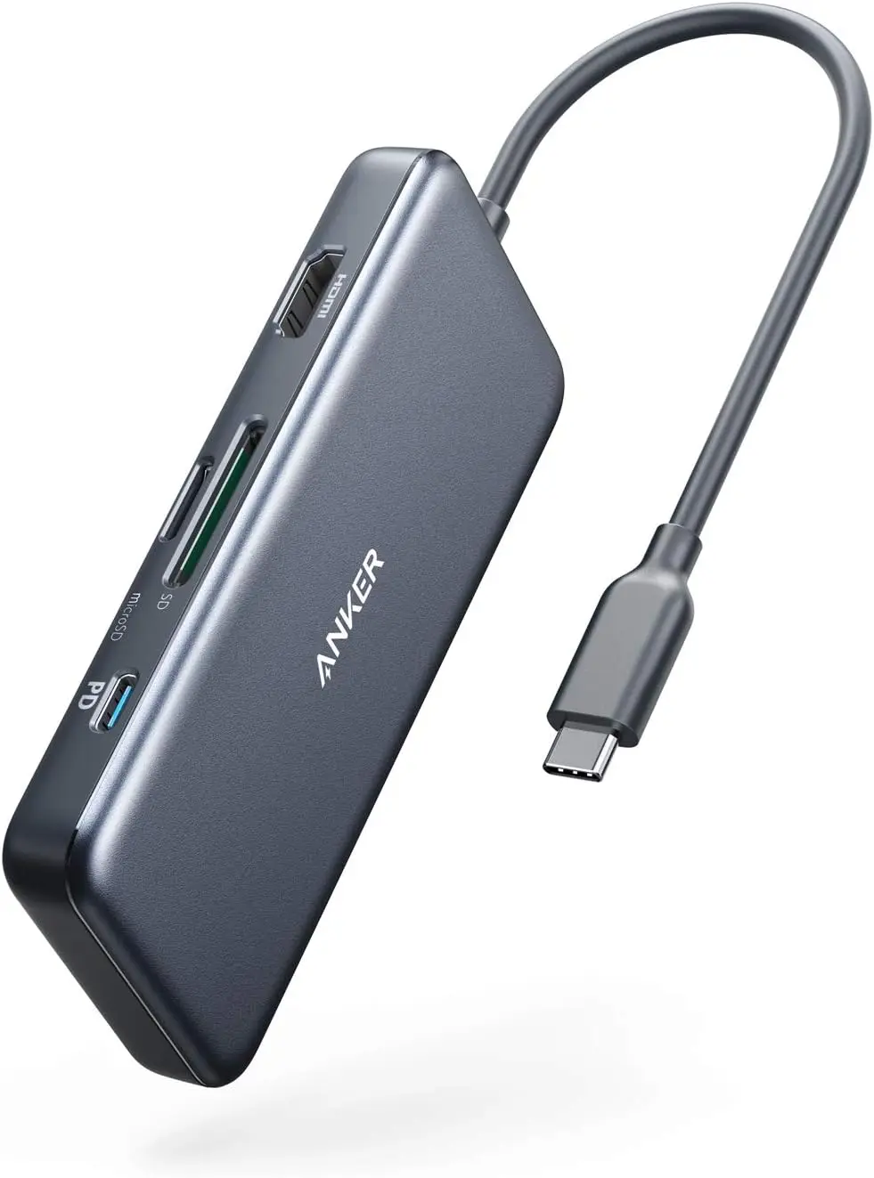 

7-in-1 USB-C Hub with 4K HDMI, 85W Power Delivery, Fast Data Ports for MacBook, XPS & More