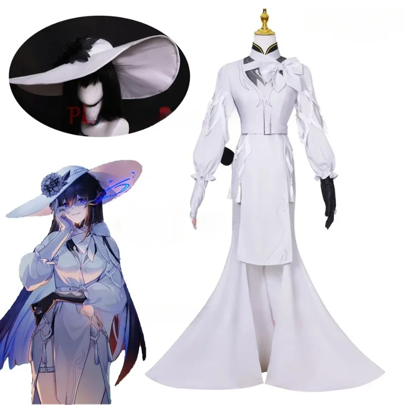 

XS-3XL Honkai Star Rail Constance Cosplay Costume Full Set Hat Prop Dahlia Pinnata Cav Cosplay Outfit Uniform