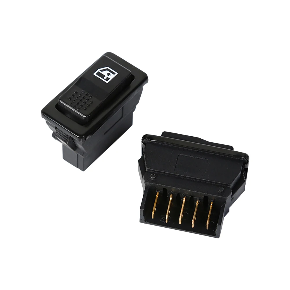 Universal Auto Car Electric Power Window Switch Lifter Control 5 Pin DC 12V Regulator Switch Harness Accessories