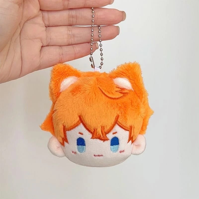 

Anime Genshin Impact Tartaglia Zhongli Cosplay cute plush doll dumpling pendant ambitus cotton gift Game