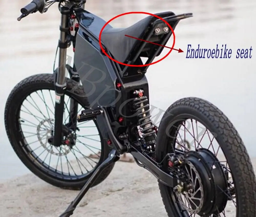 FREESHIPPING USA !!! Motorcycle Seat for Enduro Ebike , Motorcycle Cushion and Shelf,Motor Bike Seat Cushion