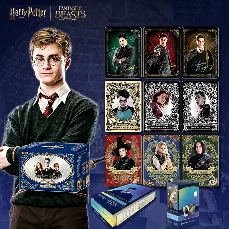 Colección Genuina Kayou Harry Potter Wizards, Edición Eterna y Premium, Tarjetas Raras USR Chase para Coleccionistas del Mundo Mágico