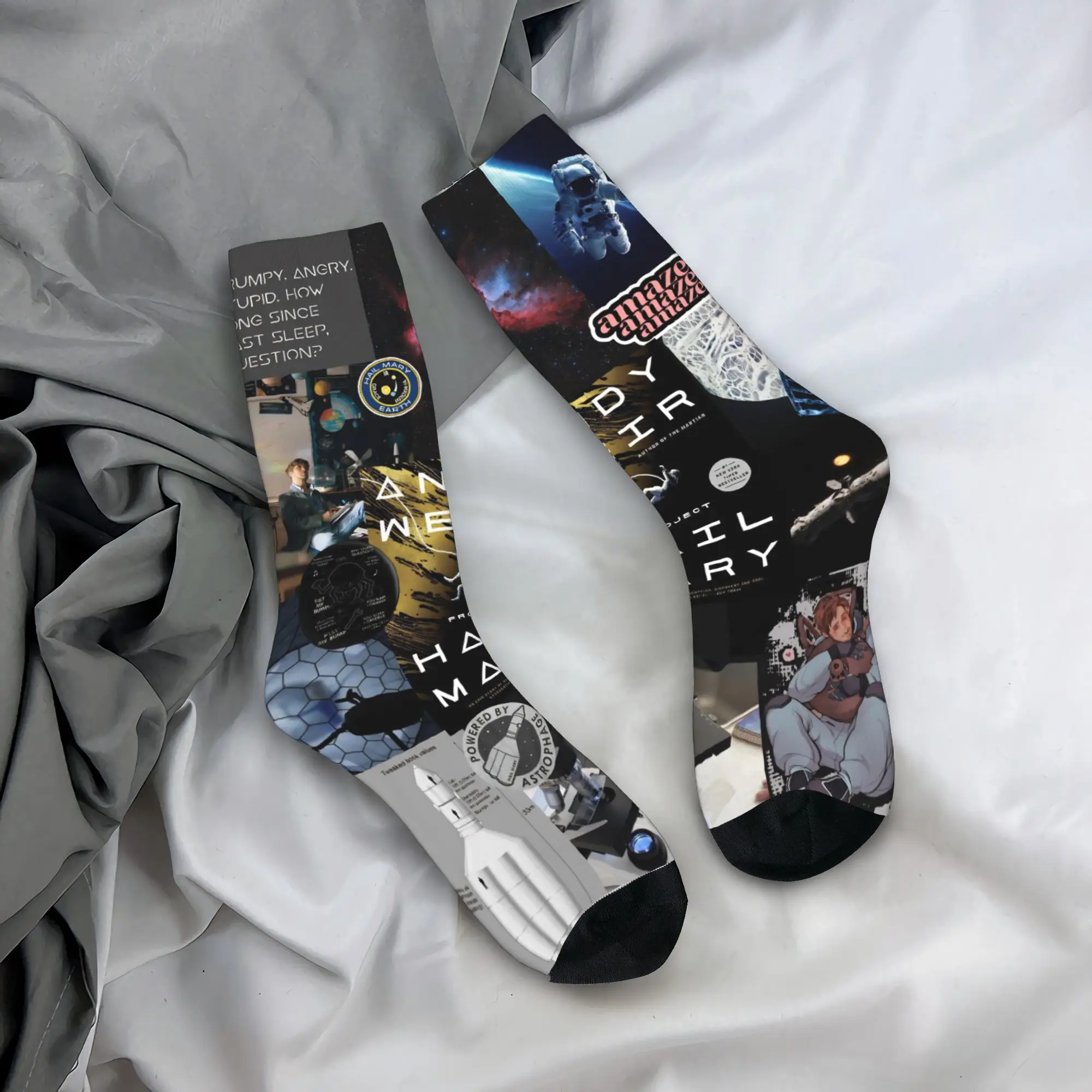 Project Hail Mary Movie 2026 Socks Merch For Men Women  Skateboard Socks Comfortable Birthday Present