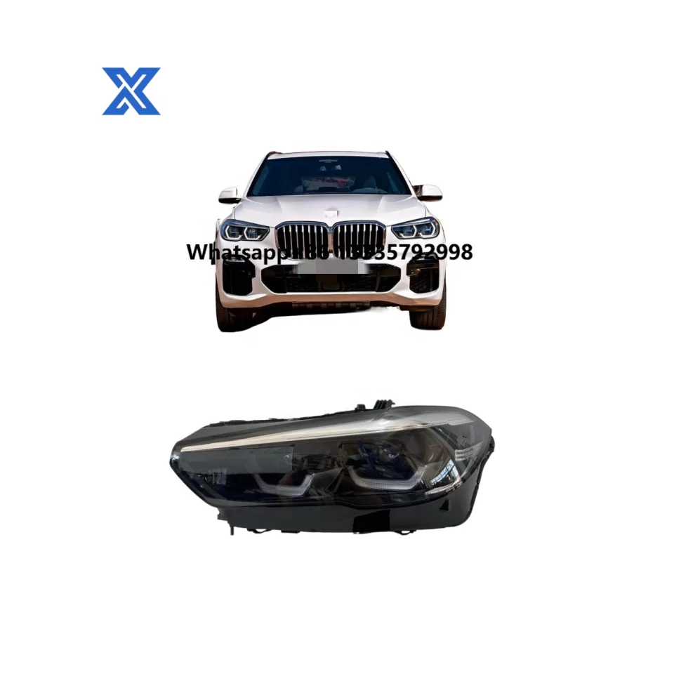 

LED Headlight Assembly for BMW X5 G05 X6 G06 Replacement Headlamp with Original Lighting System with AFS