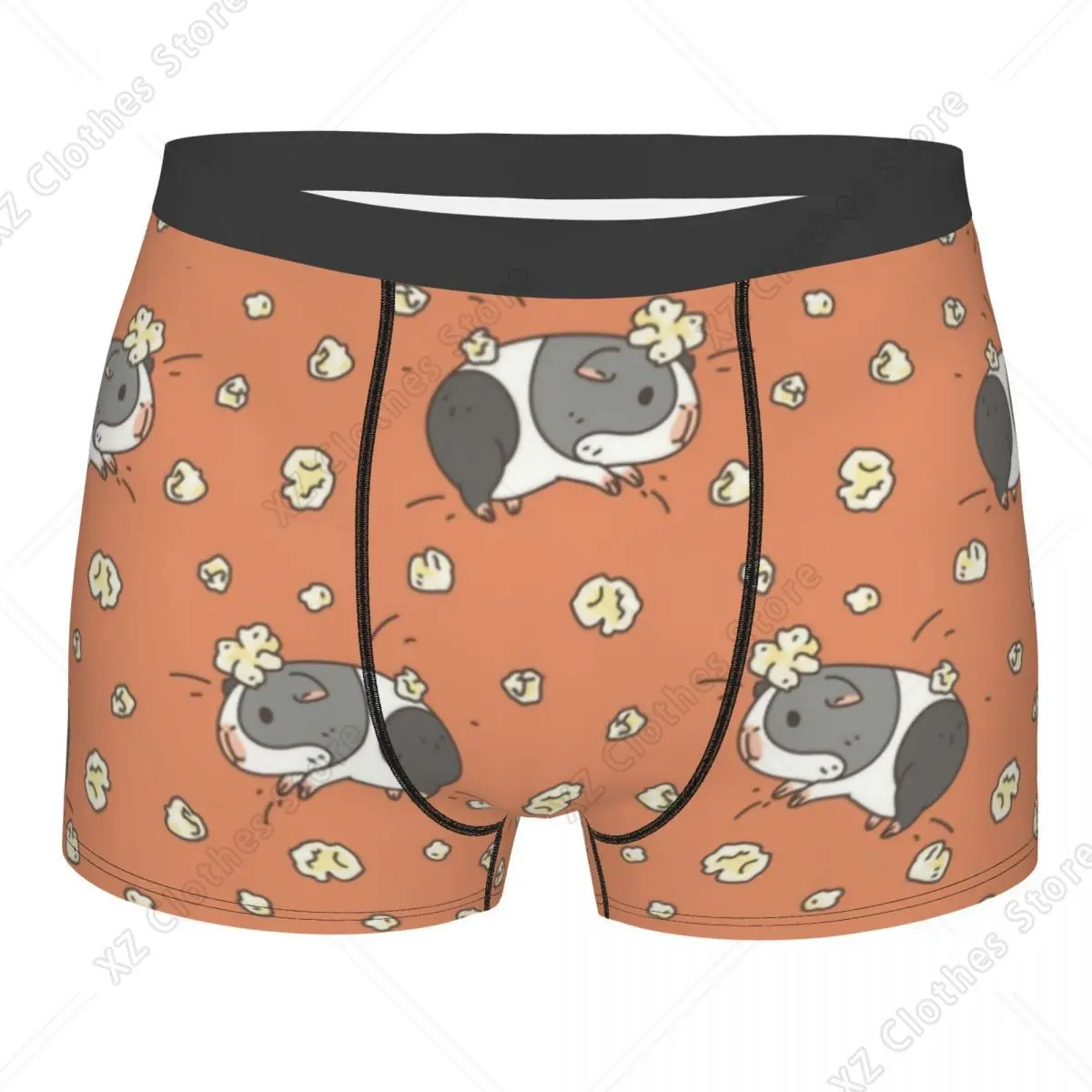 Custom Guinea Pig Pattern Boxer Shorts For Homme 3D Printed Cavy Animal Underwear Panties Briefs Soft Underpants