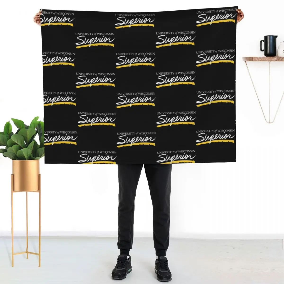 Lebah UW Superior Yellow tittle Throw Blanket Flannel Soft Big Hairy Plush Bed Fashionable Sofa Quilt Blankets