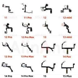 AiinAnt FlashLight Power Volume Flash Light Flex Cable do iPhone'a 12 13 14 15 Pro Max Mini Plus