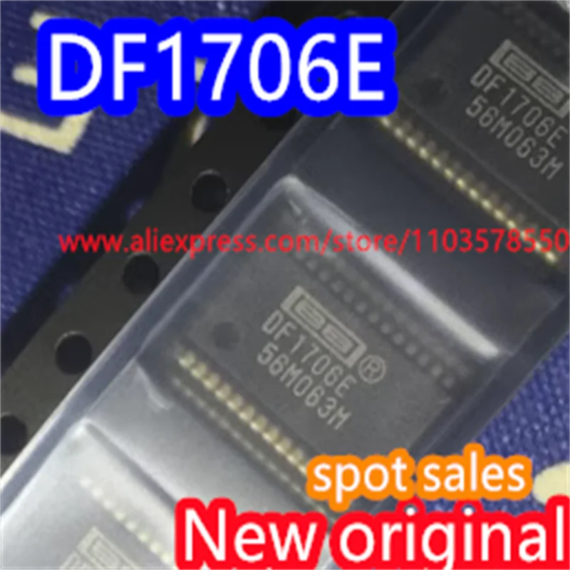 

(2PCS) New original DF1706E DF1706 packaged SSOP28 audio analog-to-digital converter decoding chip