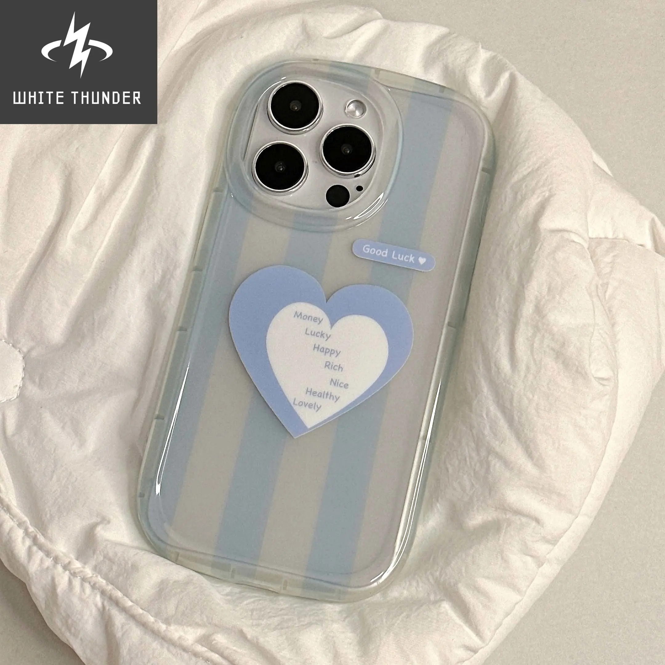 Cartoon ins love rich happy lovely heart round IMD silicone soft phone case for iphone 14promax 11 12 13 promax 14 pro max plus