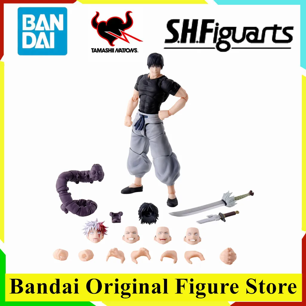 Figurina Originale BANDAI S.H.Figuarts Anime Jujutsu Kaisen, Fushiguro Toji Jurei Bukiko, Action Figure Giocattolo in PVC, Modello da Collezione