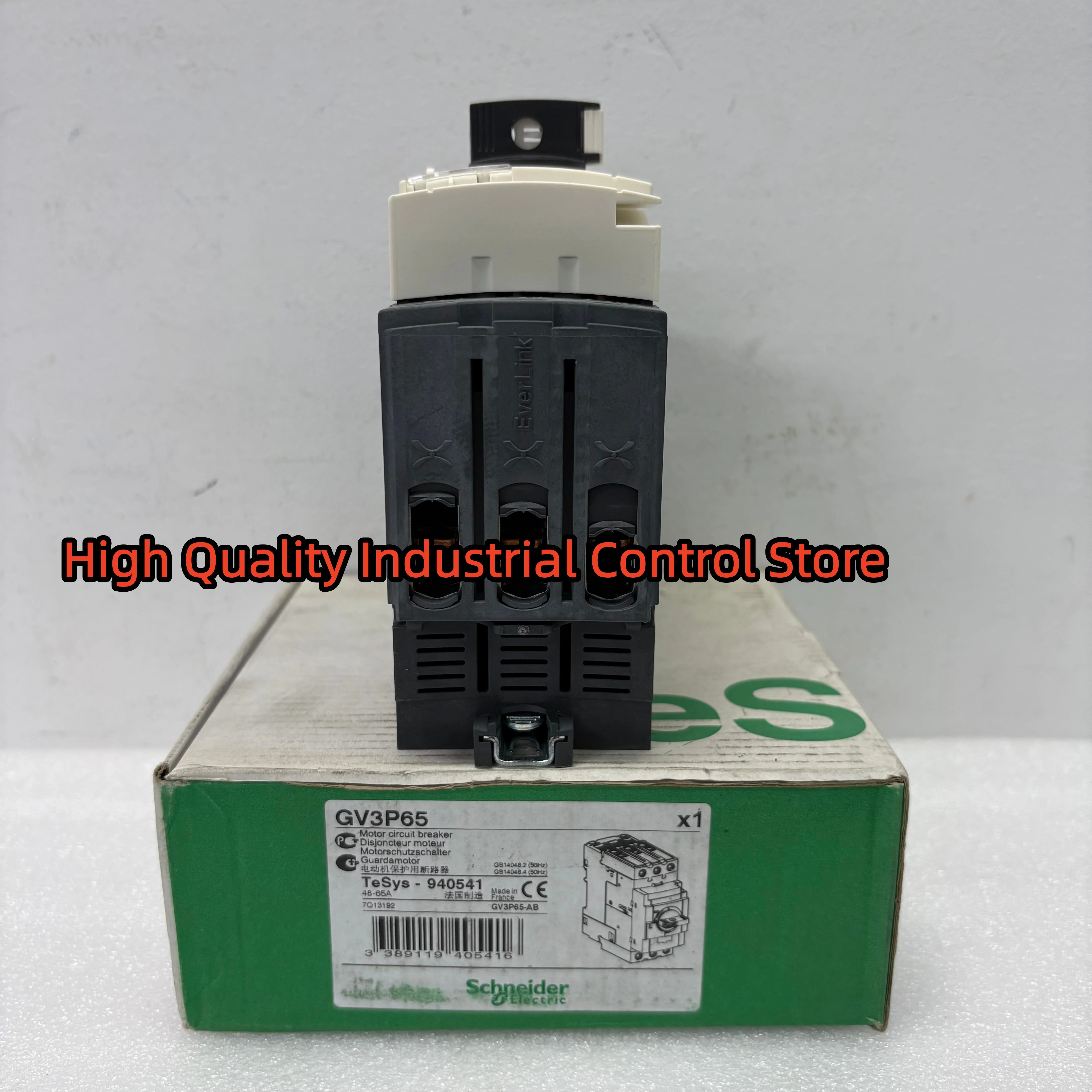 Nuevo disyuntor de motor GV3P65
