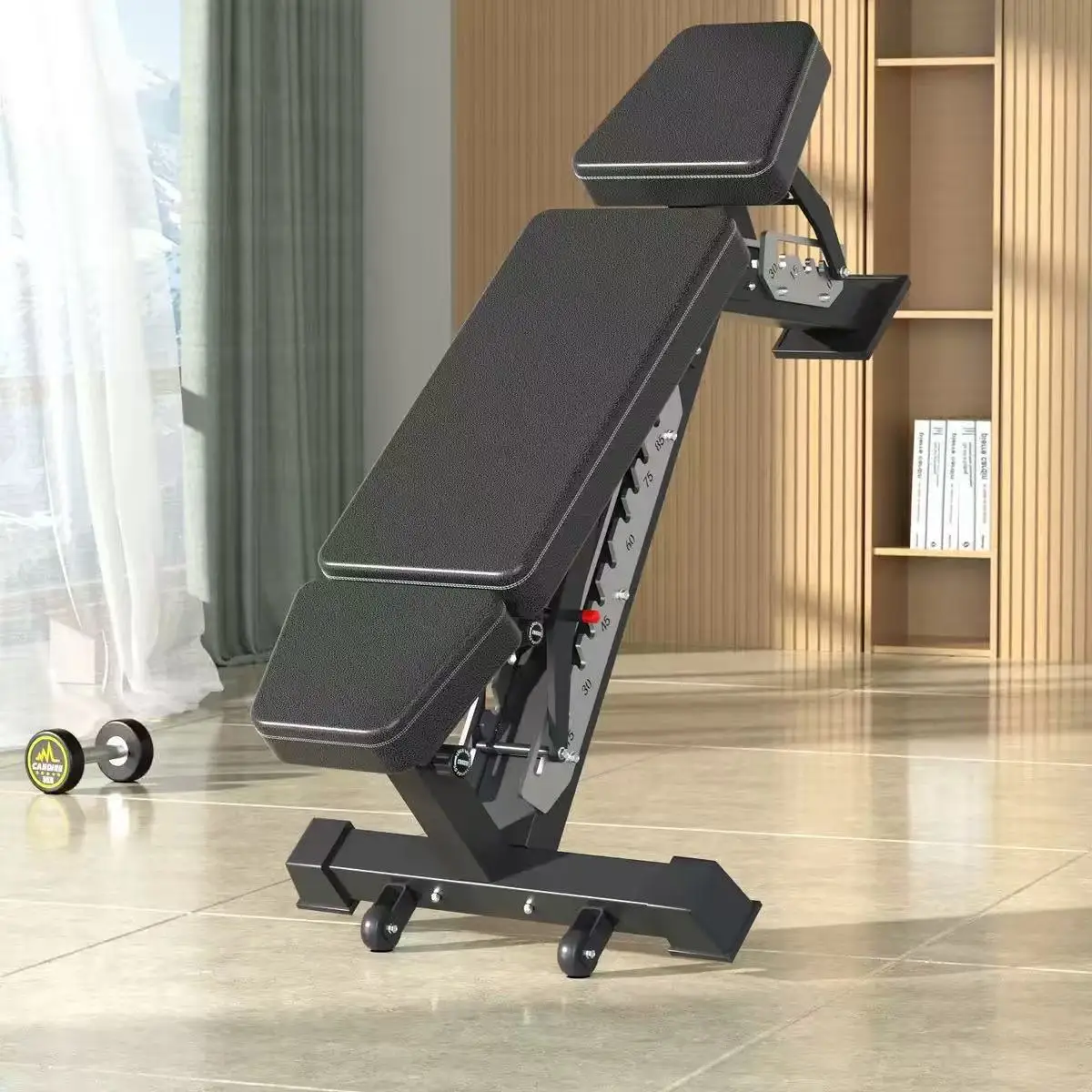 Multifunctional Adjustable Weight Bench Foldable Dumbbell Bench Press Sit-up Training Workout Chair