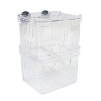 Double Hatching Box Juvenile Fish Reproduction Fish Tank Double-layer Combination Can Be Moved Anywhere Pet Supplies Guppy Fish