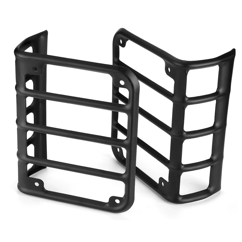 1 Pair Rear Taillight Lamp Cover Guard Protector Exterior Accessory for Jeep Wrangler