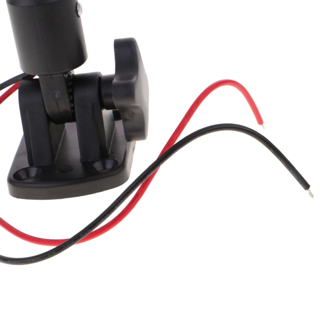 Marine Boat Drain Plug Light Durable Stainless Steel Underwater LED for Position Light 12V Boat Navigation