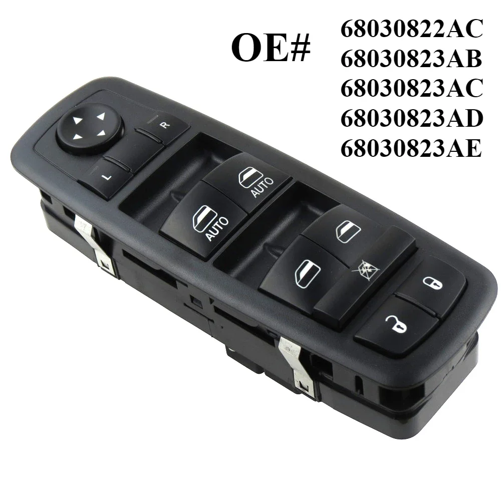 Auto Power Control Window Lifter Switch 68030822AC 68030823AB 68030823AC Fit For DODGE JEEP GRAND CHEROKEE 2011 2012 2013