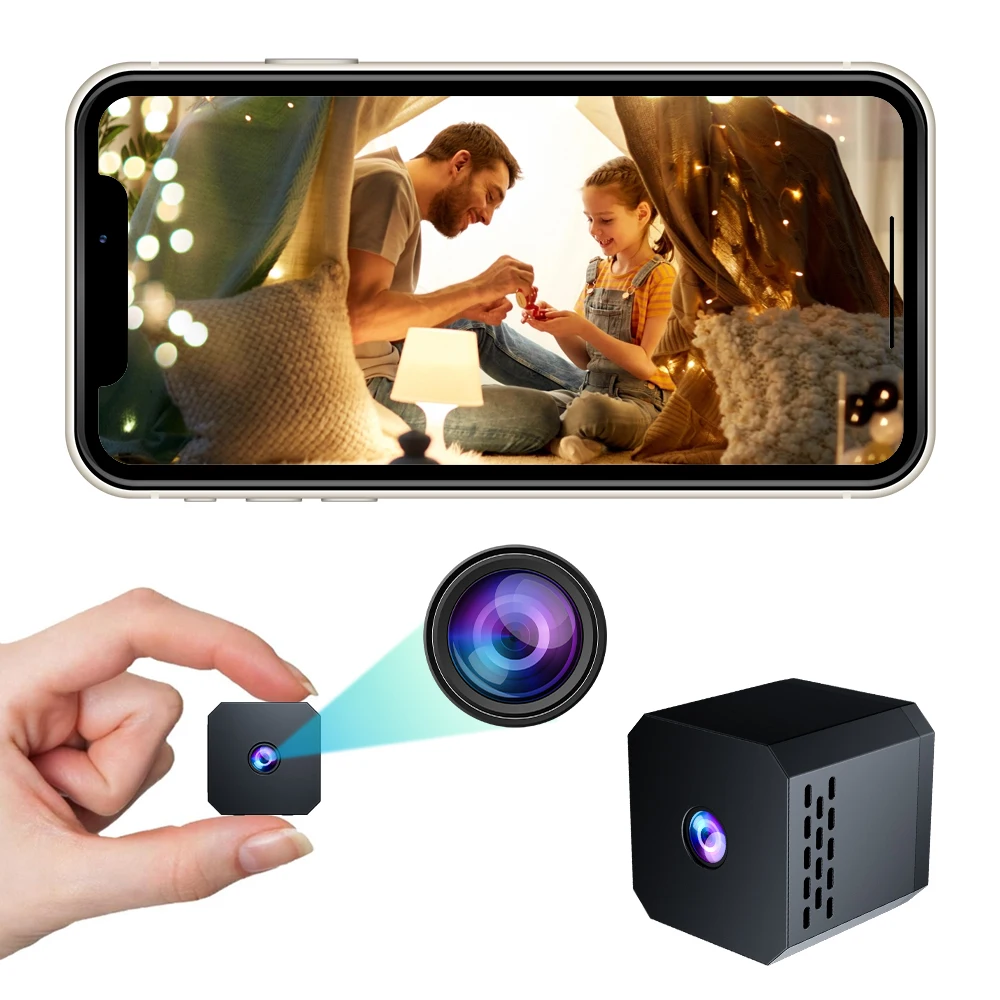 

1080P Mini WiFi Camera F1 Wireless Remote Monitor Loop Recording Camera Security Protection Smart Home surveillance camera