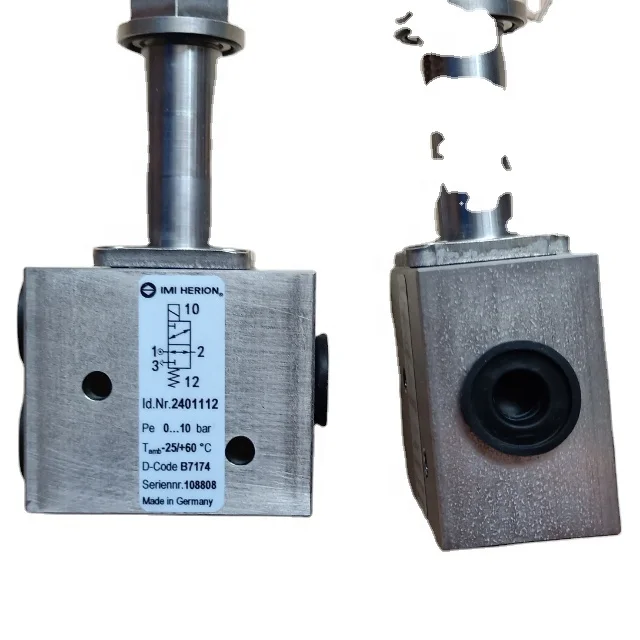 Direct solenoid actuated poppet valve 2401112