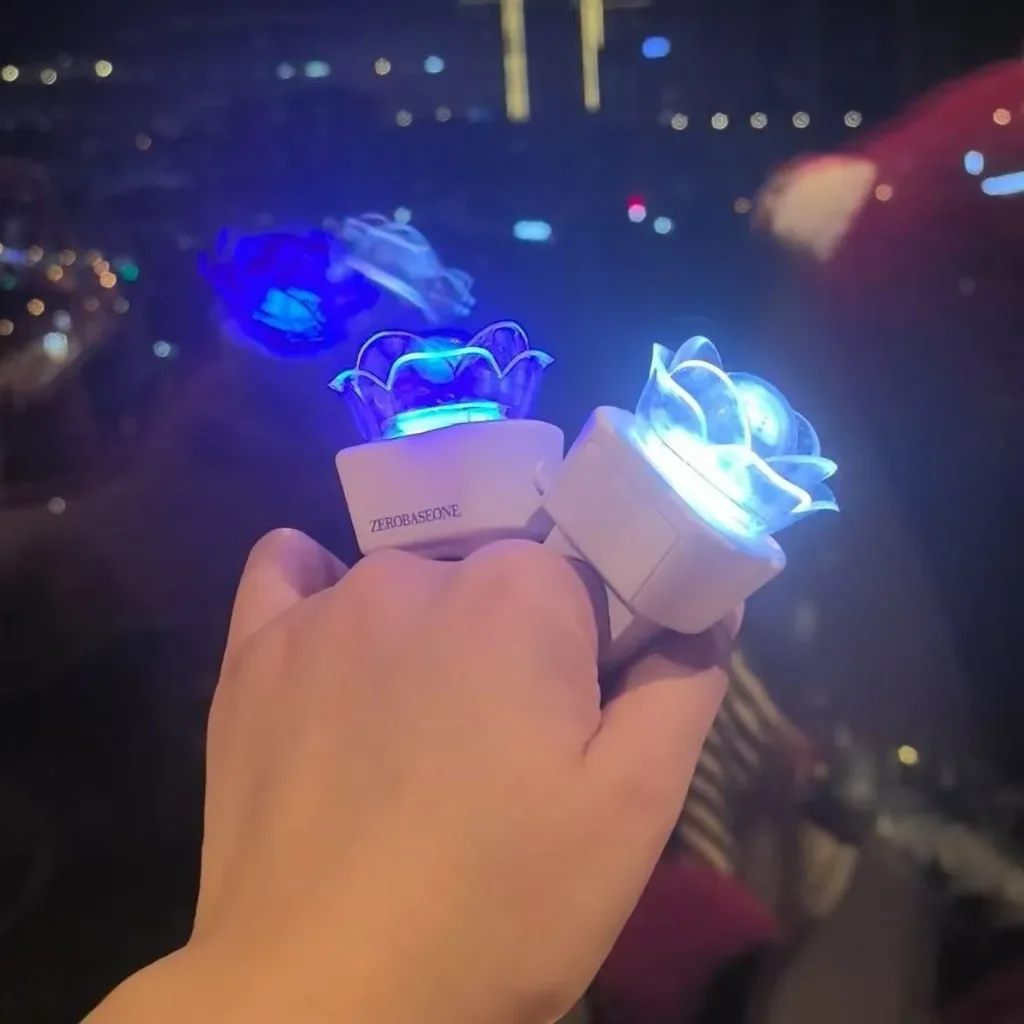 ZEROBASEONE Mini Light Ring ZB1 Rose Lightstick Rings